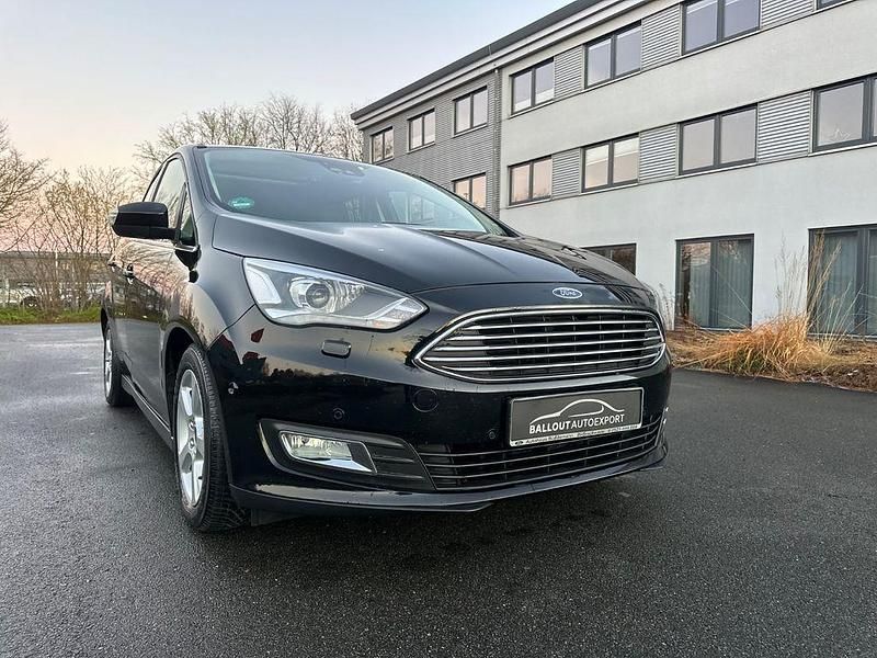 Schwarz Gebraucht 2019 Ford C-MAX Titanium Van / Kleinbus | 8.999 € (Guter Preis) - Bild 1/4