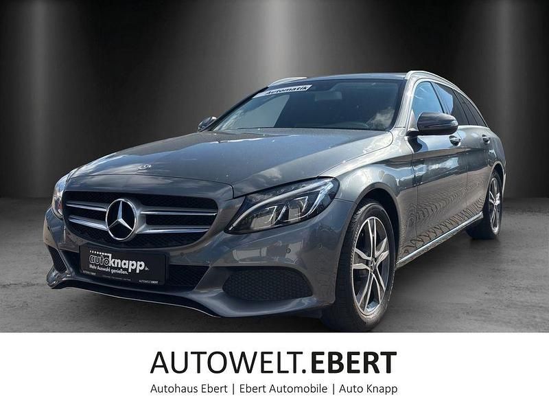 Lack selenitgrau Gebraucht 2017 Mercedes C200 Avantgarde Limousine | 20.990 € (Fairer Preis) - Bild 1/4