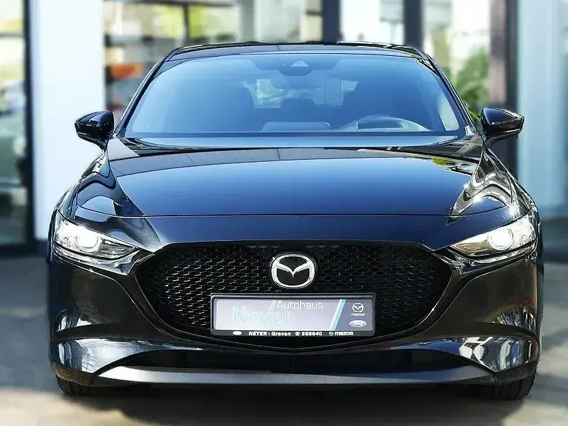 Gebraucht Mazda 3 122 PS (89 kW) 2021 Onyxschwarz Limousine
