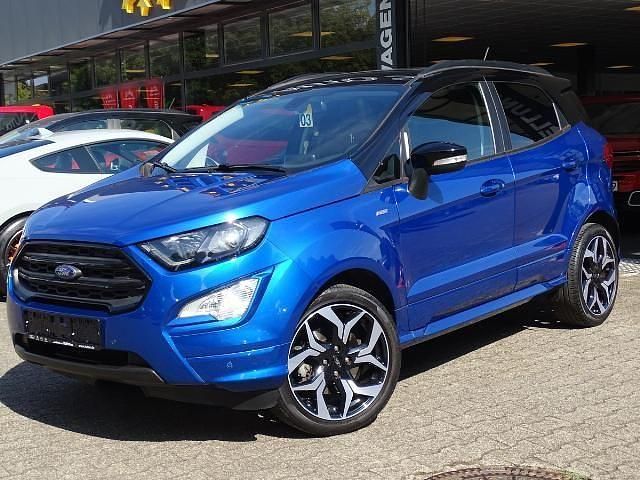 Blau Gebraucht 2019 Ford Ecosport ST-Line SUV | 16.990 € (Etwas zu teuer) - Bild 1/4