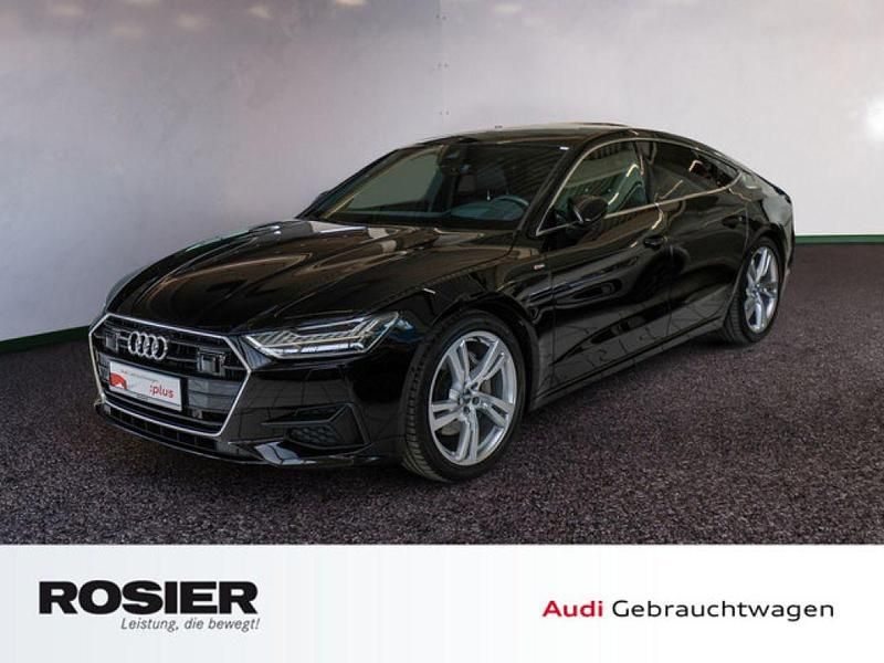 Gebraucht Audi A7 S-Line 286 PS (210 kW) 2022 Schwarz / mythosschwarz (metallic) Limousine