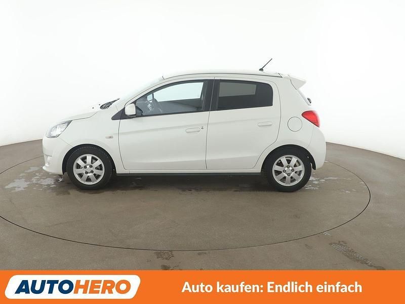 Gebraucht Mitsubishi Space Star Top 80 PS (58 kW) 2015 Weiß Kleinwagen
