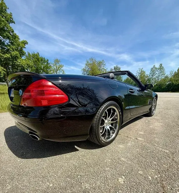 Gebraucht Mercedes SL500 306 PS (225 kW) 2004 Schwarz Cabrio