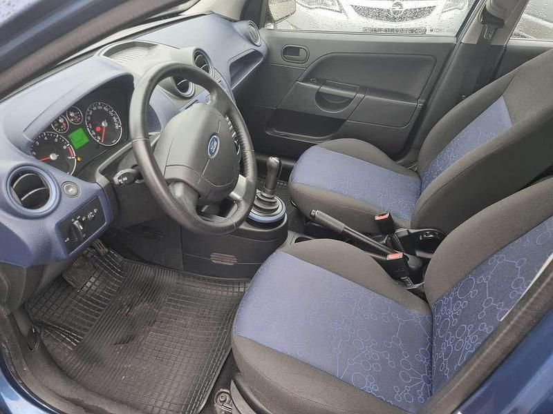 Gebraucht Ford Fiesta Style 80 PS (58 kW) 2008 Blau Kleinwagen