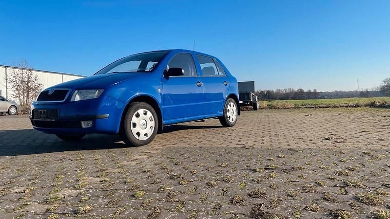 Blau Gebraucht 2002 Skoda Fabia Kleinwagen | 2.500 € (Teuer) - Bild 1/4