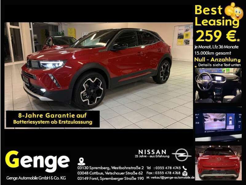 Power rot Gebraucht 2023 Opel Mokka-e Ultimate SUV | 29.990 € - Bild 1/4