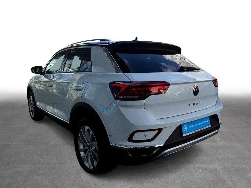 Gebraucht VW T-Roc Style 150 PS (110 kW) 2025 Pure white schwarz SUV