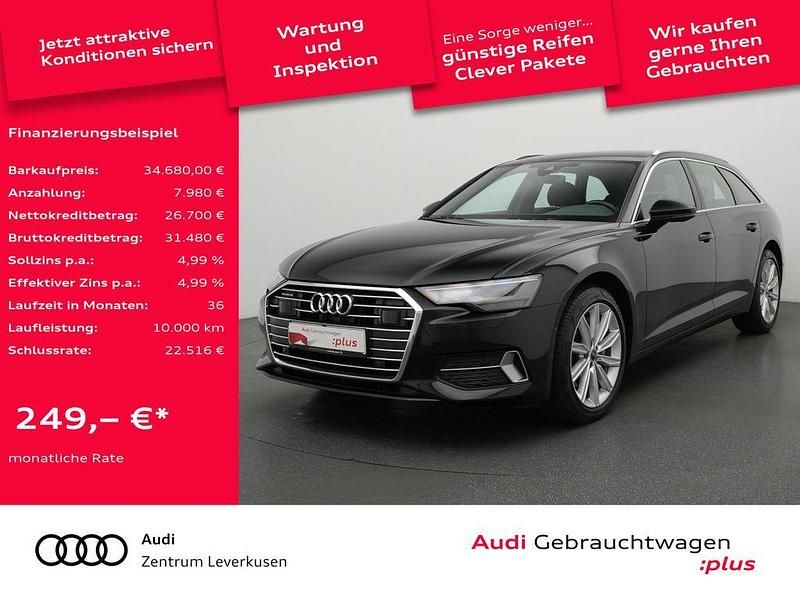 Schwarz Gebraucht 2021 Audi A6 Sport Kombi | 34.680 € (Superpreis) - Bild 1/4