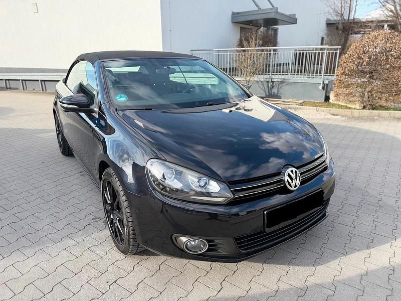 Gebraucht VW Golf Cabriolet 105 PS (77 kW) 2012 Schwarz Cabrio