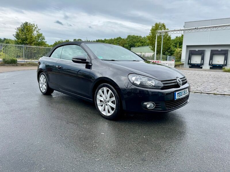 Schwarz Gebraucht 2011 VW Golf Cabriolet Cabrio | 8.600 € (Guter Preis) - Bild 1/4
