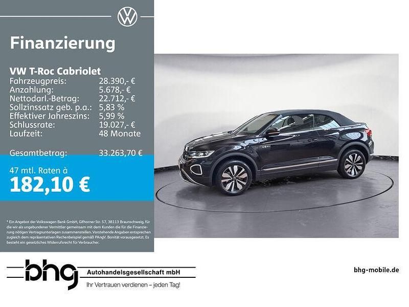 Gebraucht VW T-Roc Style 116 PS (85 kW) 2025 Schwarz SUV