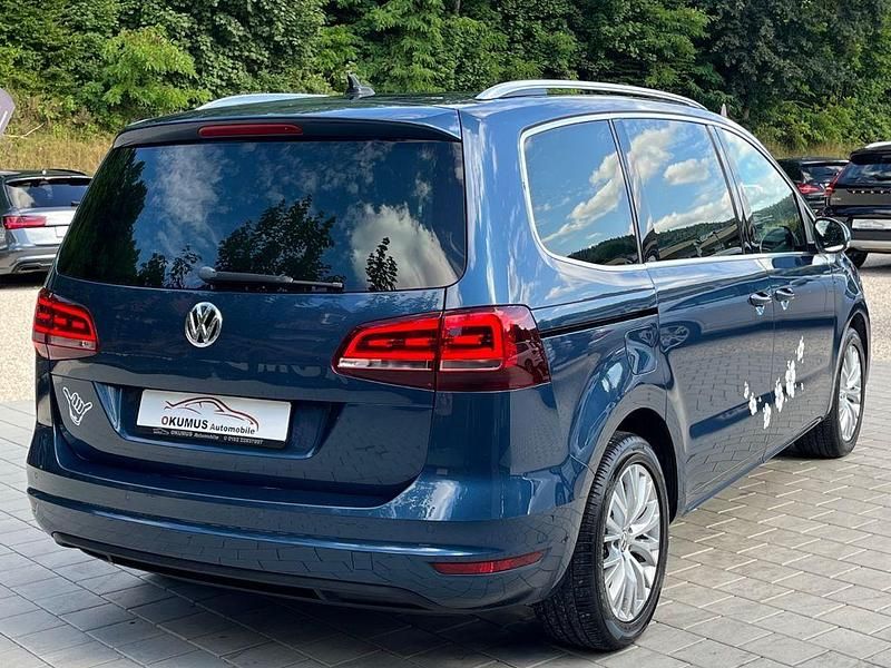 Gebraucht VW Sharan Ocean 184 PS (135 kW) 2015 Blau Van / Kleinbus