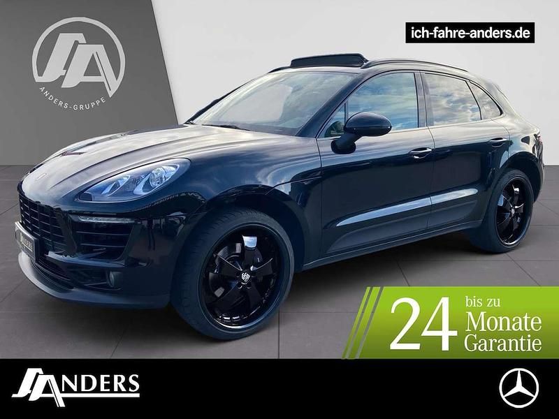 Schwarz Gebraucht 2018 Porsche Macan SUV | 42.114 € (Guter Preis) - Bild 1/3
