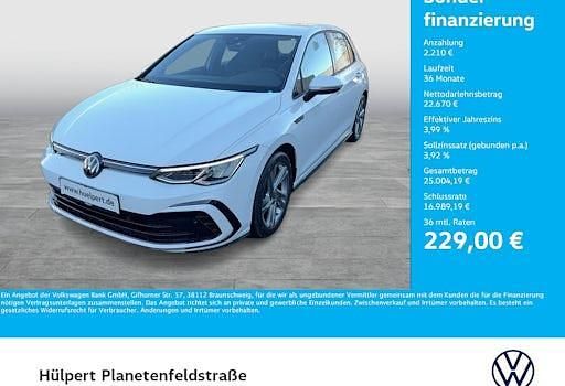 Gebraucht VW Golf VIII R-line 131 PS (96 kW) 2024 Weiß Limousine