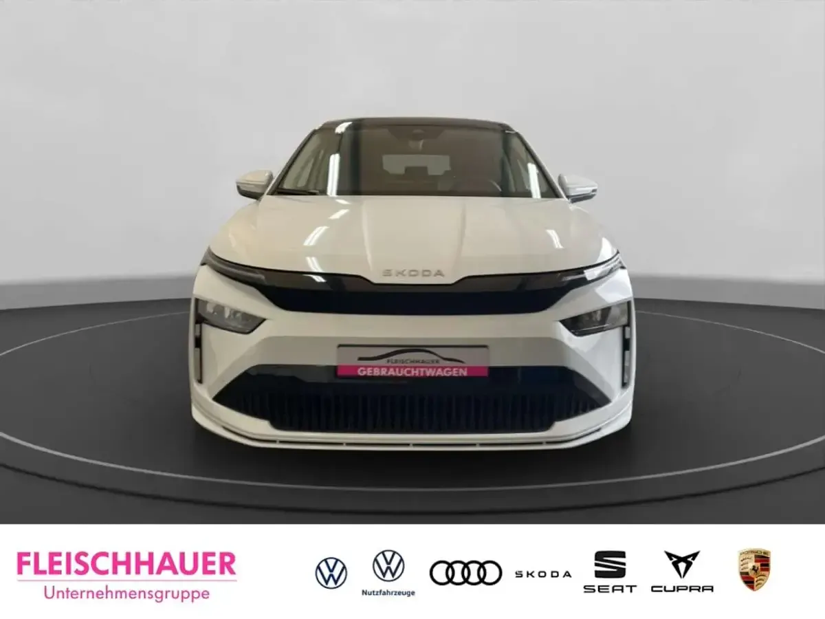 Gebraucht Skoda Enyaq iV Loft 210 kW (286 PS) 2025 Weiss SUV