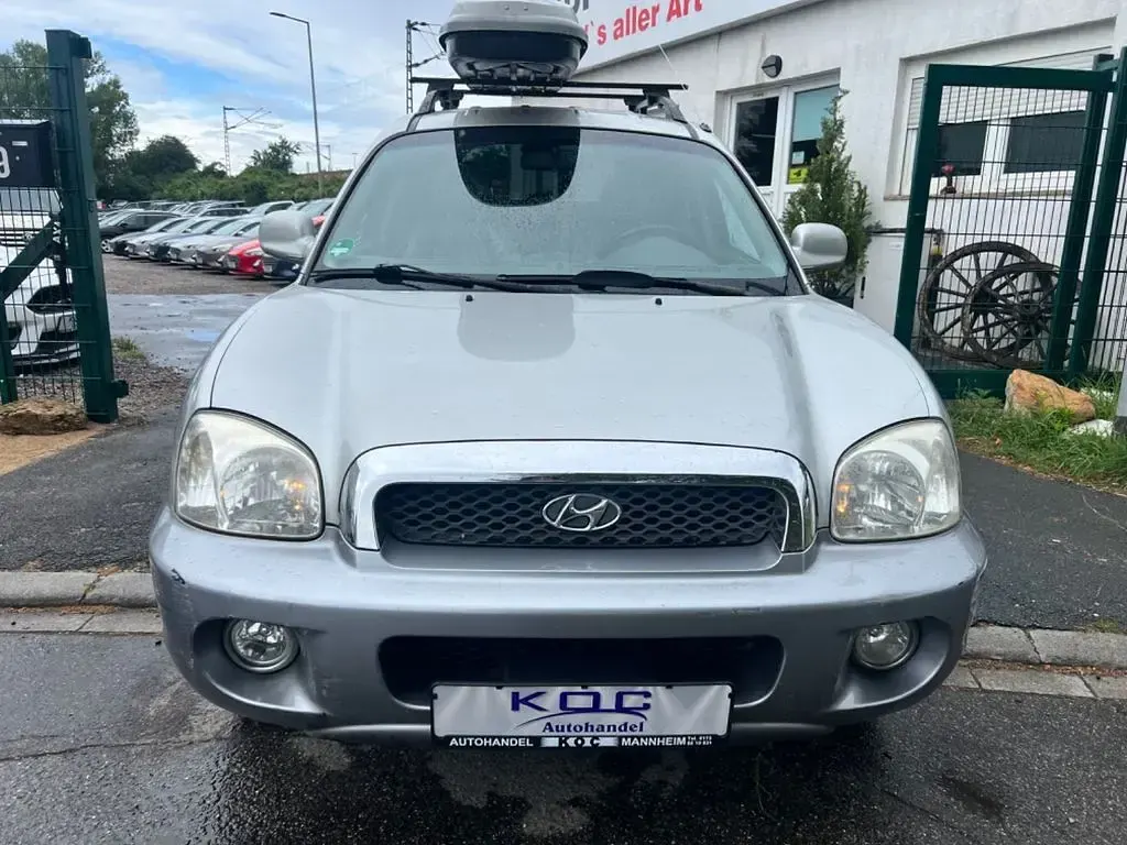 Gebraucht Hyundai Santa Fe GLS 145 PS (106 kW) 2006 Smart silver+medium SUV