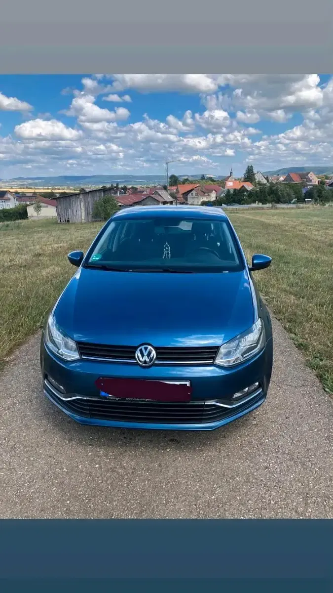 Gebraucht VW Polo 88 PS (64 kW) 2016 Blau Limousine