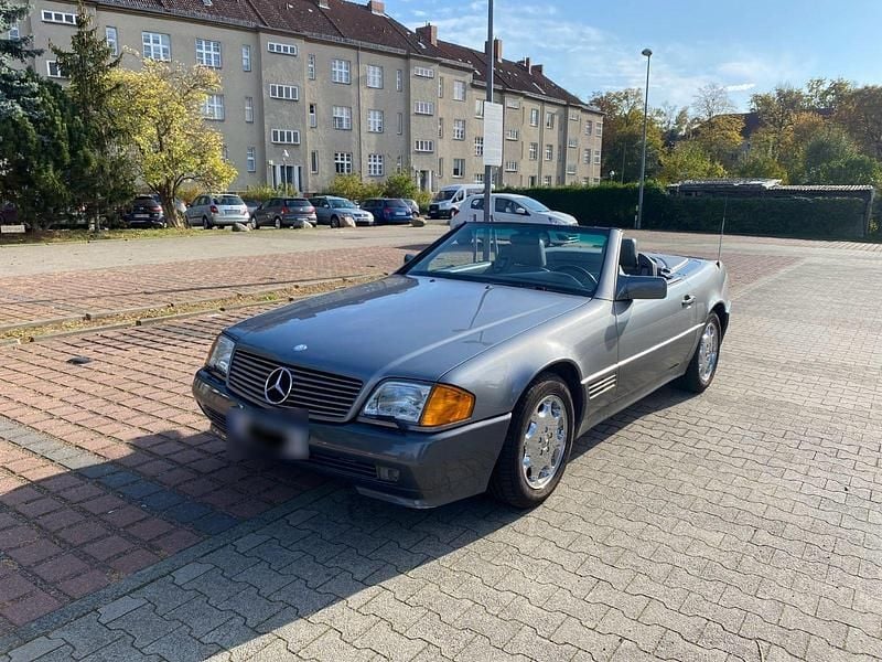 Usata Mercedes SL300 231 CV (169 kW) 1993 Grigio Cabrio