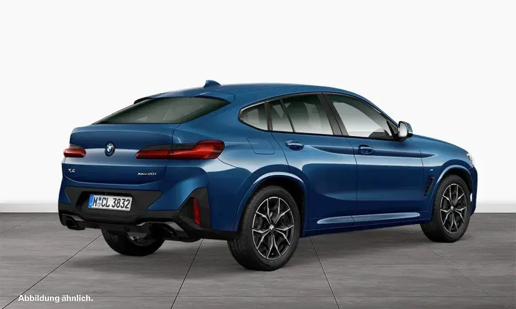 Gebraucht BMW X4 M Sport 184 PS (135 kW) 2024 Blau SUV