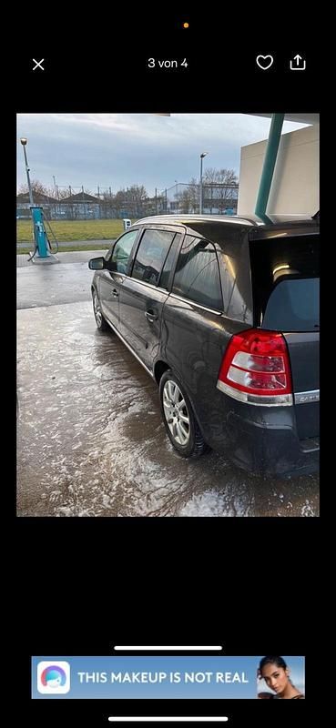 Grau Gebraucht 2014 Opel Zafira Van / Kleinbus | 4.200 € (Fairer Preis) - Bild 1/4
