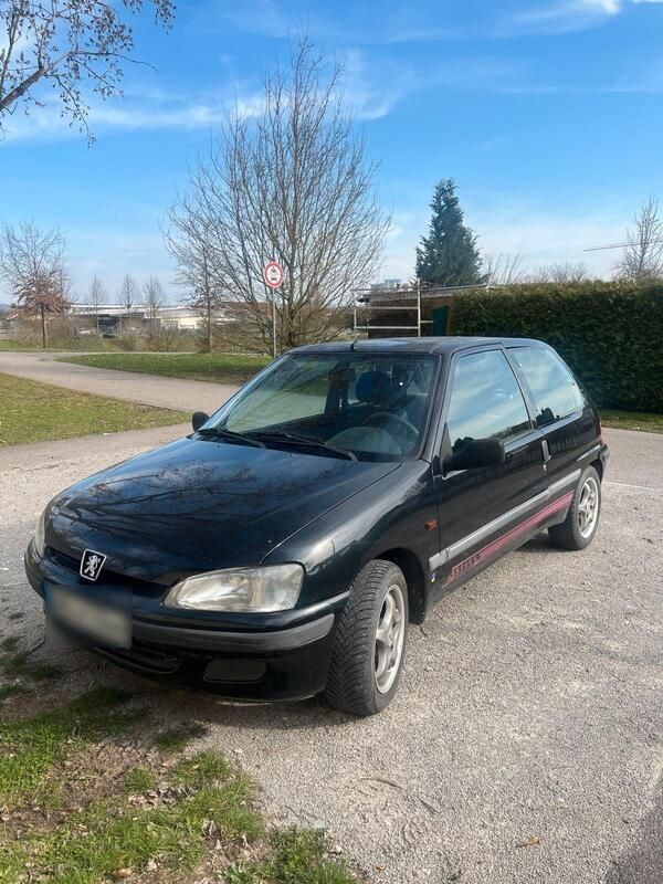 Blau Gebraucht 2001 Peugeot 106 Kleinwagen | 899 € - Bild 1/4
