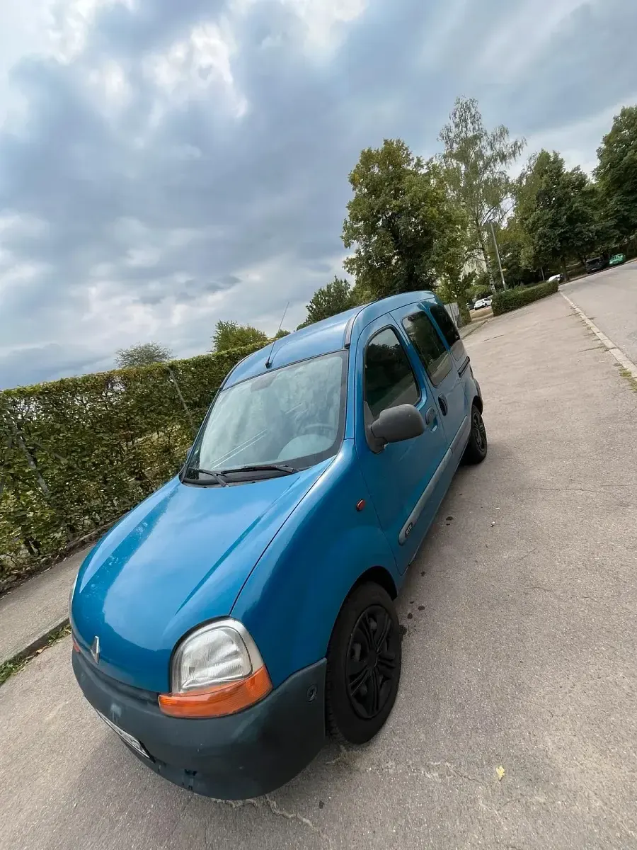 Gebraucht Renault Kangoo 75 PS (55 kW) 2000 Blau Van / Kleinbus