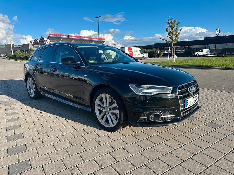 Schwarz Gebraucht 2017 Audi A6 S-Line Kombi | 20.499 € (Fairer Preis) - Bild 1/4