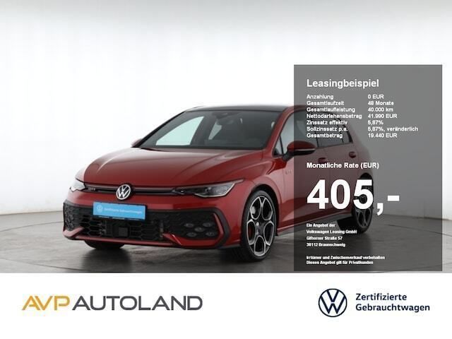 Kings red Gebraucht 2024 VW Golf VIII GTI Kleinwagen | 41.960 € (Guter Preis) - Bild 1/2