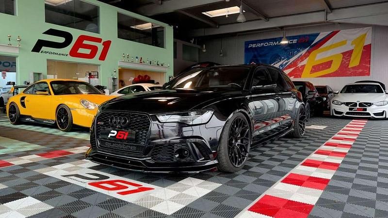 Pantherschwarz kristalleffekt Gebraucht 2015 Audi RS6 Performance Kombi | 55.999 € (Etwas zu teuer) - Bild 1/4