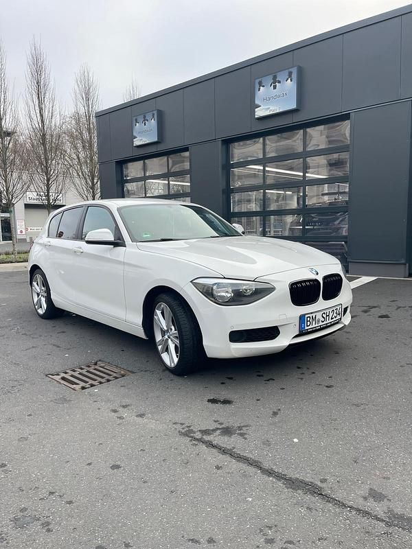 Usata BMW 116 Efficient Dynamics 130 CV (95 kW) 2013 Bianco Utilitaria