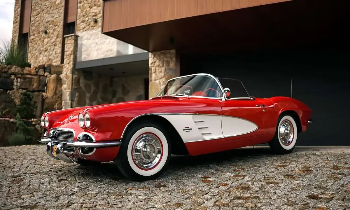 Gebraucht Chevrolet Corvette C1 253 PS (186 kW) 1961 Rot Cabrio