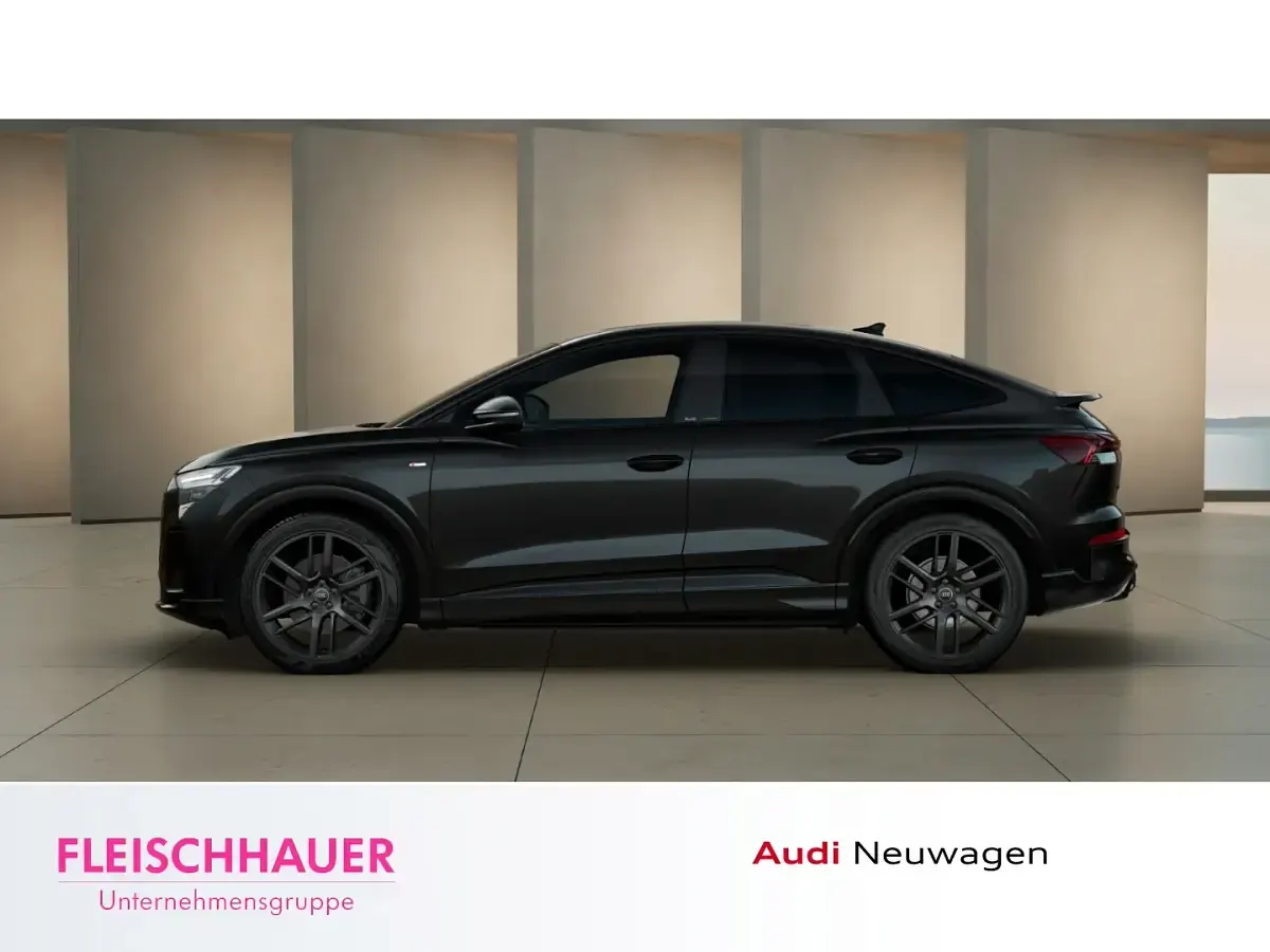 Neu Audi Q4 Sportback e-tron S-Line 219 kW (299 PS) 2026 Schwarz SUV