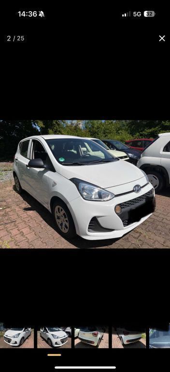 Weiß Gebraucht 2017 Hyundai i10 Classic Kleinwagen | 4.000 € (Etwas zu teuer) - Bild 1/4