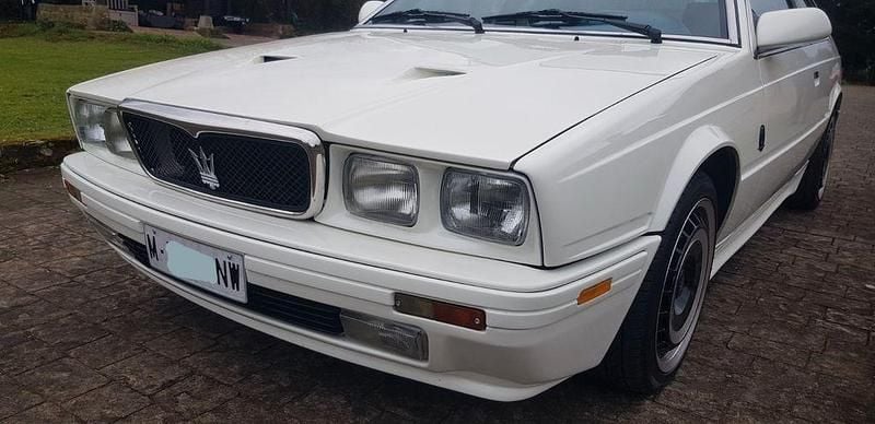 Gebraucht Maserati Biturbo 220 PS (161 kW) 1992 Weiß Limousine