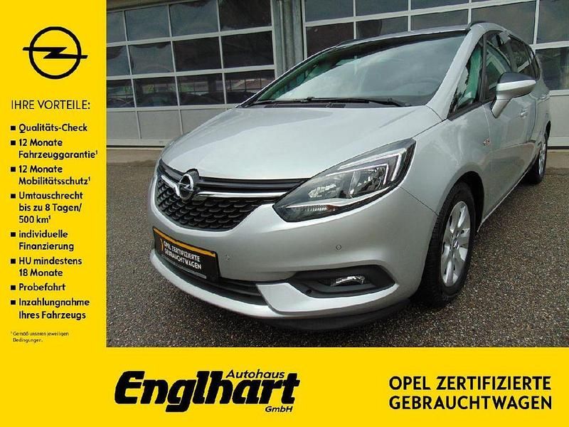 Silber Gebraucht 2016 Opel Zafira Tourer Edition Van / Kleinbus | 12.990 € (Teuer) - Bild 1/4