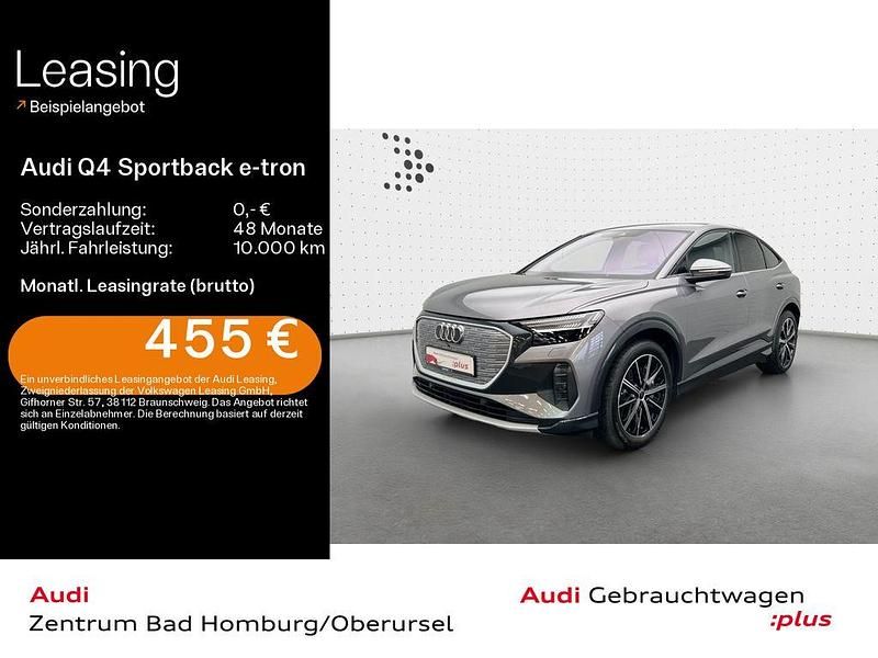Grau Gebraucht 2025 Audi Q4 Sportback e-tron Performance SUV | 48.190 € (Fairer Preis) - Bild 1/4