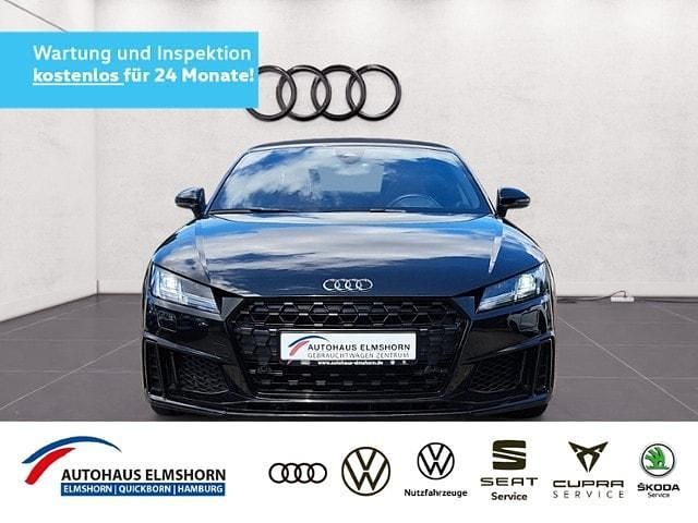 Mythosschwarz metallic Gebraucht 2021 Audi TT Roadster Sport Cabrio | 38.310 € (Fairer Preis) - Bild 1/4
