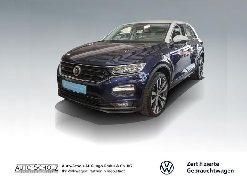 Blau Gebraucht 2020 VW T-Roc Style SUV | 23.300 € (Fairer Preis) - Bild 1/4