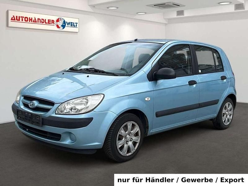 Blau Gebraucht 2007 Hyundai Getz Kleinwagen | 999 € (Superpreis) - Bild 1/3
