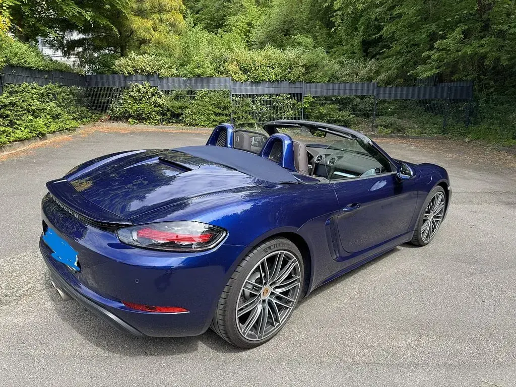 Gebraucht Porsche Boxster 299 PS (219 kW) 2023 Blau Cabrio