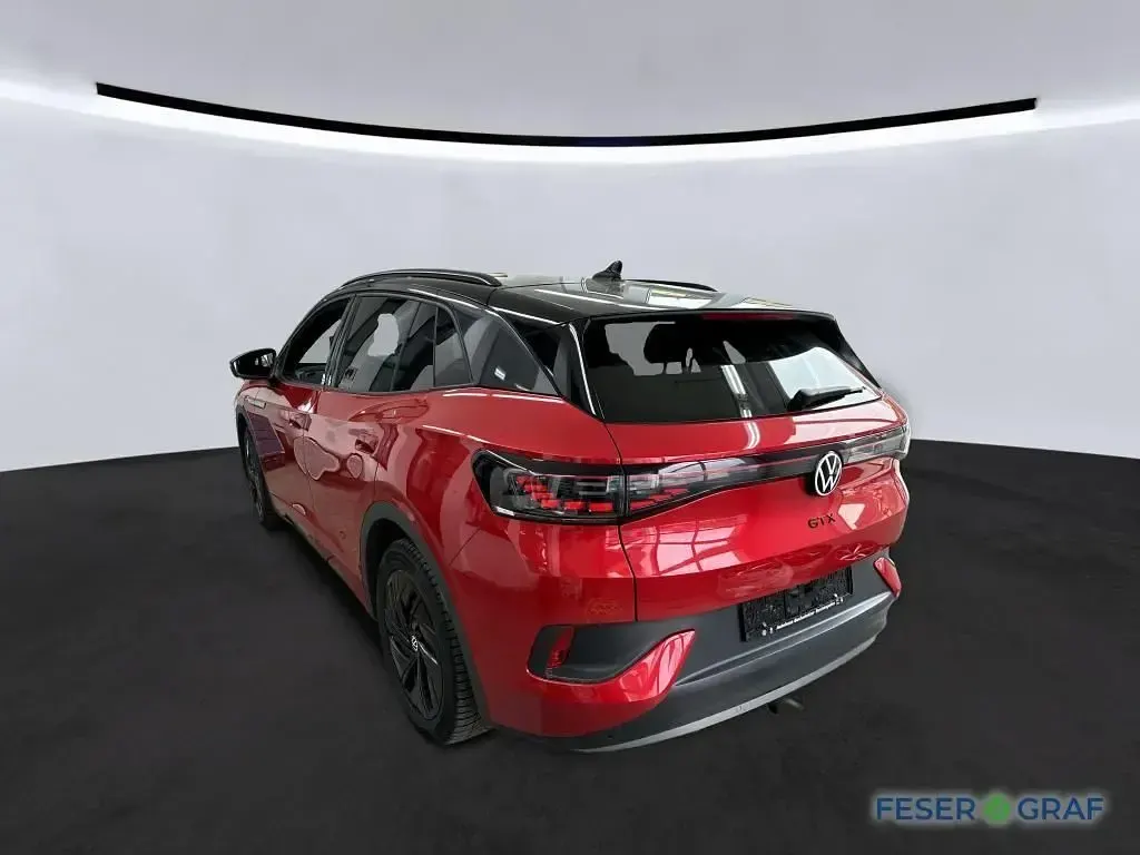 Gebraucht VW ID.4 GTX 219 kW (299 PS) 2022 Kings red metallic schwarz SUV