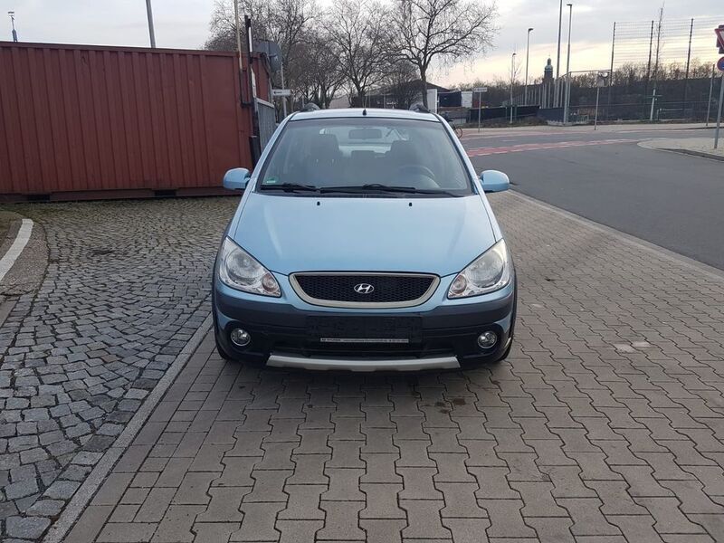 Gebraucht Hyundai Getz 97 PS (71 kW) 2008 Blau Kleinwagen