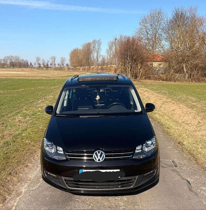 Gebraucht VW Sharan Cup 177 PS (130 kW) 2015 Schwarz Van / Kleinbus