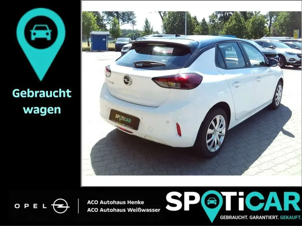 Gebraucht Opel Corsa-e Edition 100 kW (136 PS) 2022 Jade weiß Kleinwagen