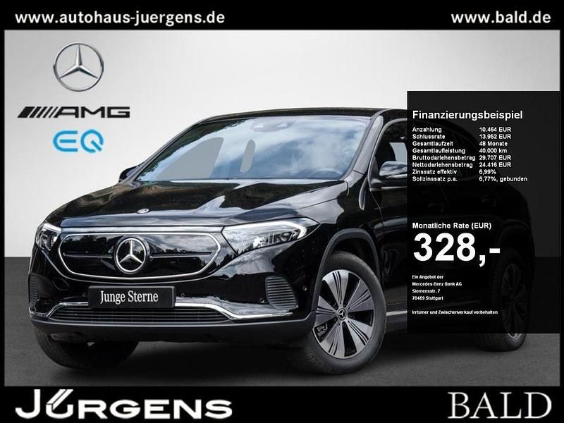 Schwarz night black Gebraucht 2023 Mercedes EQA250+ Progressive SUV | 34.880 € (Fairer Preis) - Bild 1/4