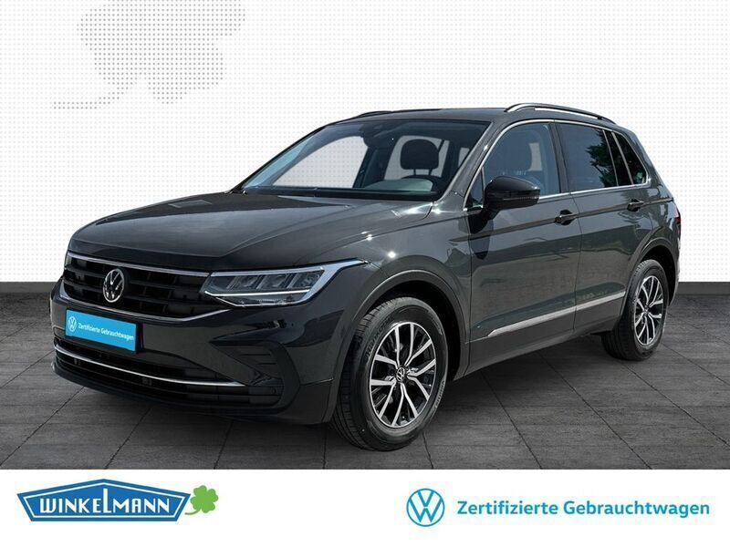 Grau Gebraucht 2022 VW Tiguan Life SUV | 27.450 € (Fairer Preis) - Bild 1/4