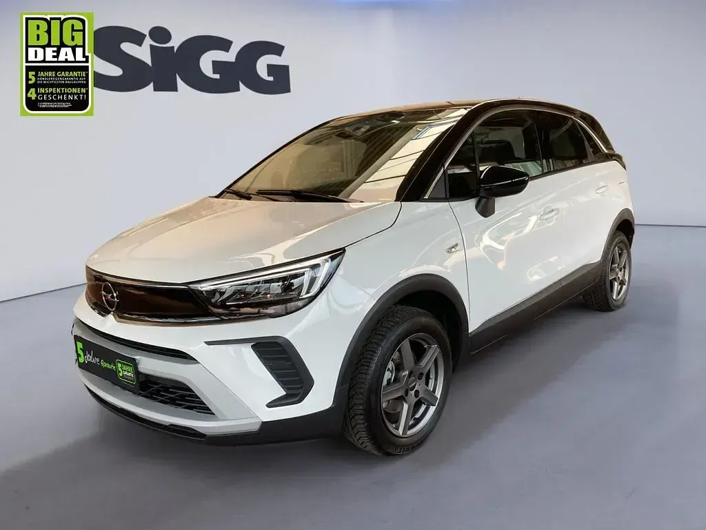 Gebraucht Opel Crossland Elegance 131 PS (96 kW) 2023 Weiß SUV