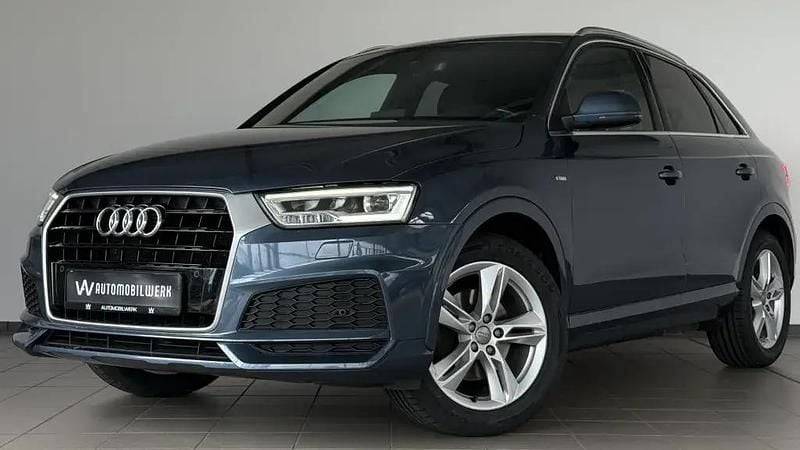 Gebraucht Audi Q3 S-Line 150 PS (110 kW) 2017 Blau utopiablau metallic SUV
