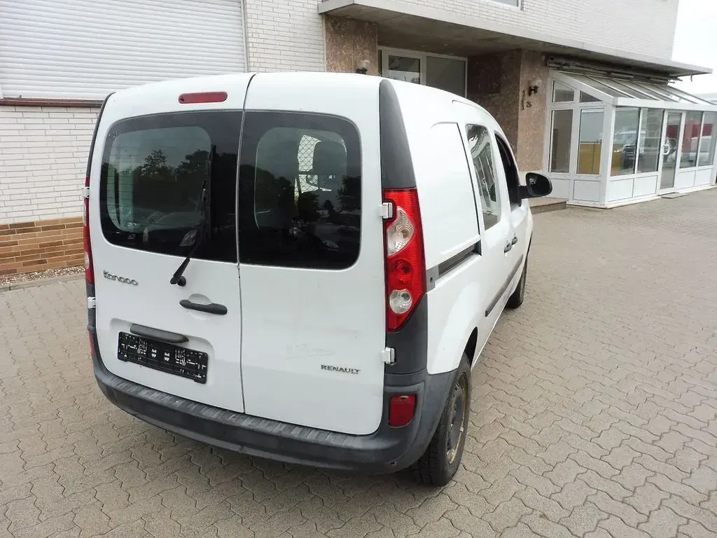 Gebraucht Renault Kangoo Basis 75 PS (55 kW) 2013 Weiß Van / Kleinbus