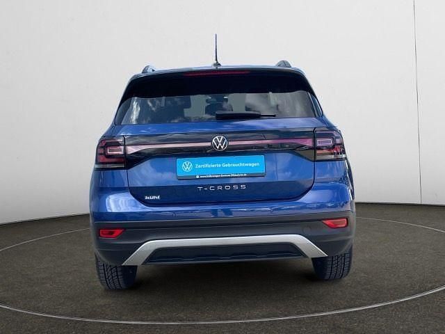Gebraucht VW T-Cross Active 110 PS (80 kW) 2022 Reef blue metallic SUV